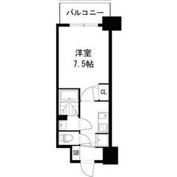 ディームス江坂の物件間取画像